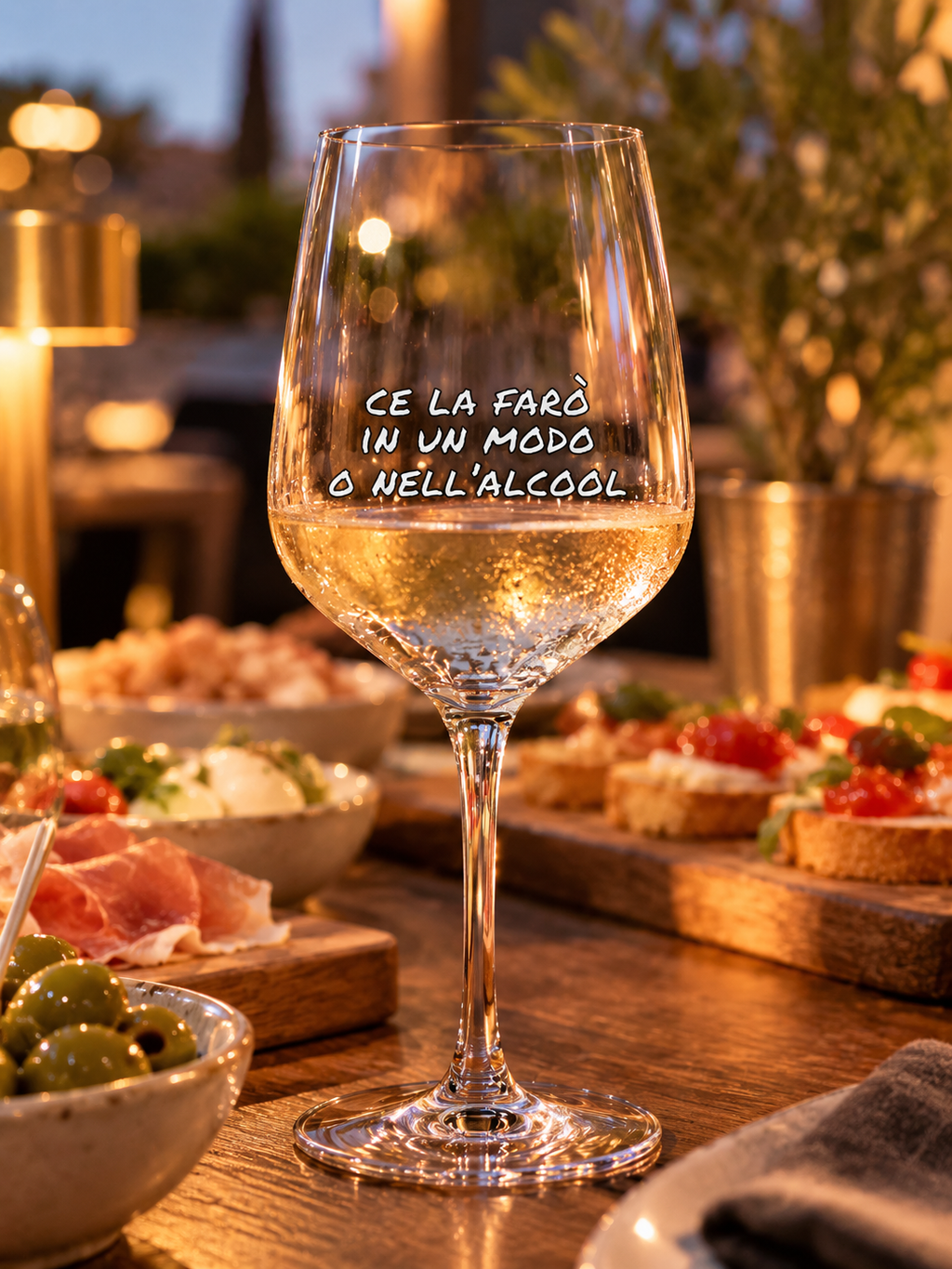 Calice “Ce La Farò In Un Modo O Nell 'Alcool