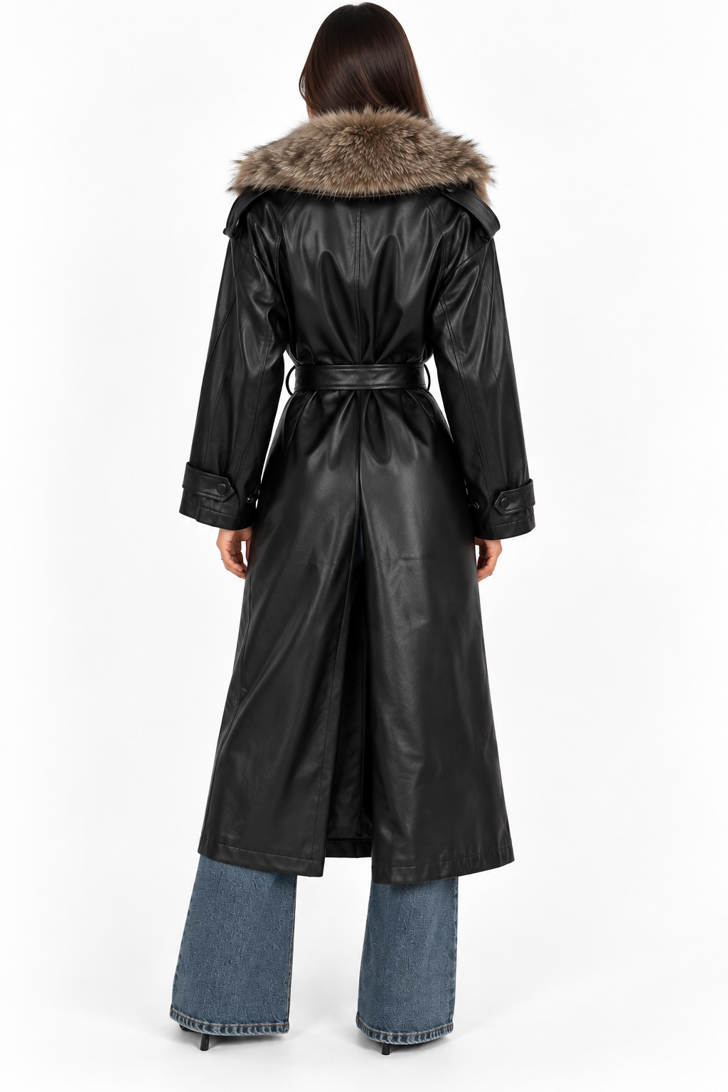 Trench Lungo Con Pelliccia You Decide