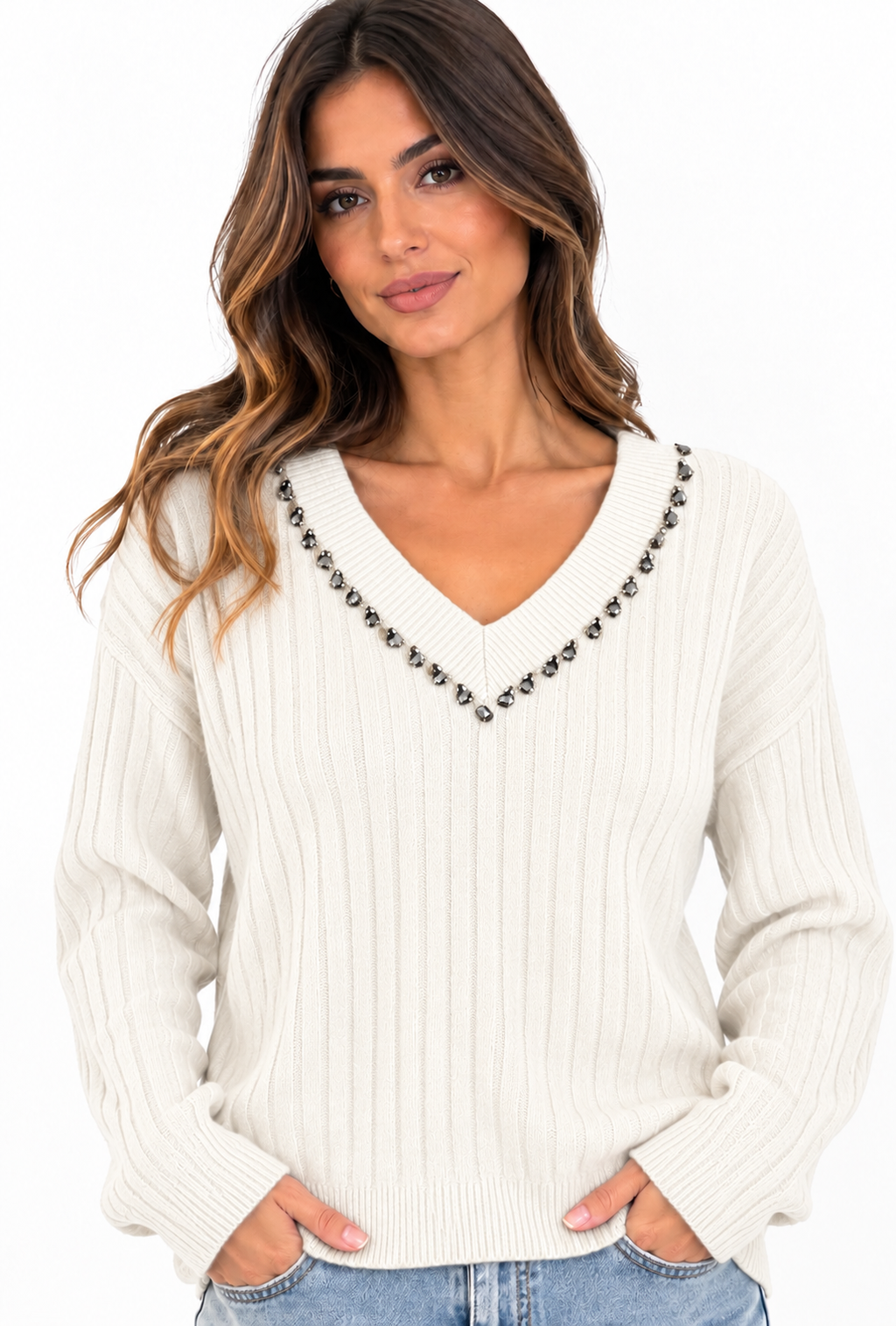 Maglia Crop Costina – You Decide