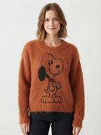 Maglia Mohair Snoopy