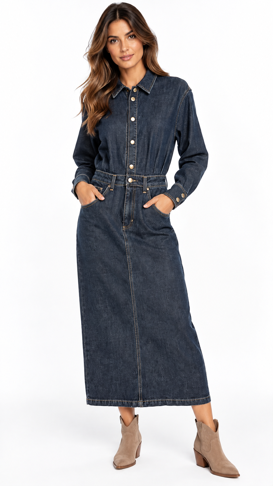 Abito Denim Blu – Vicolo