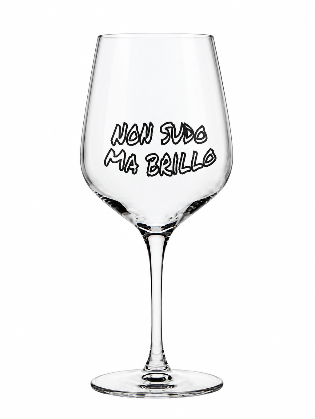 Calice “Non Sudo Ma Brillo”