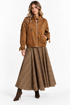 Giacca Denim Ricamo