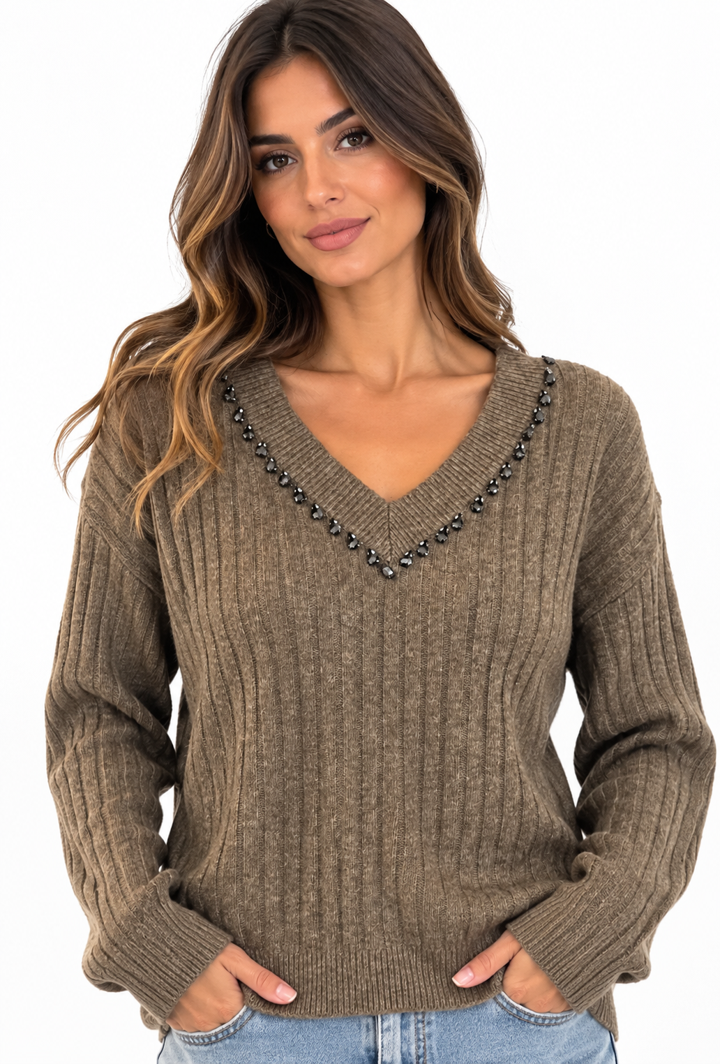 Maglia Crop Costina – You Decide