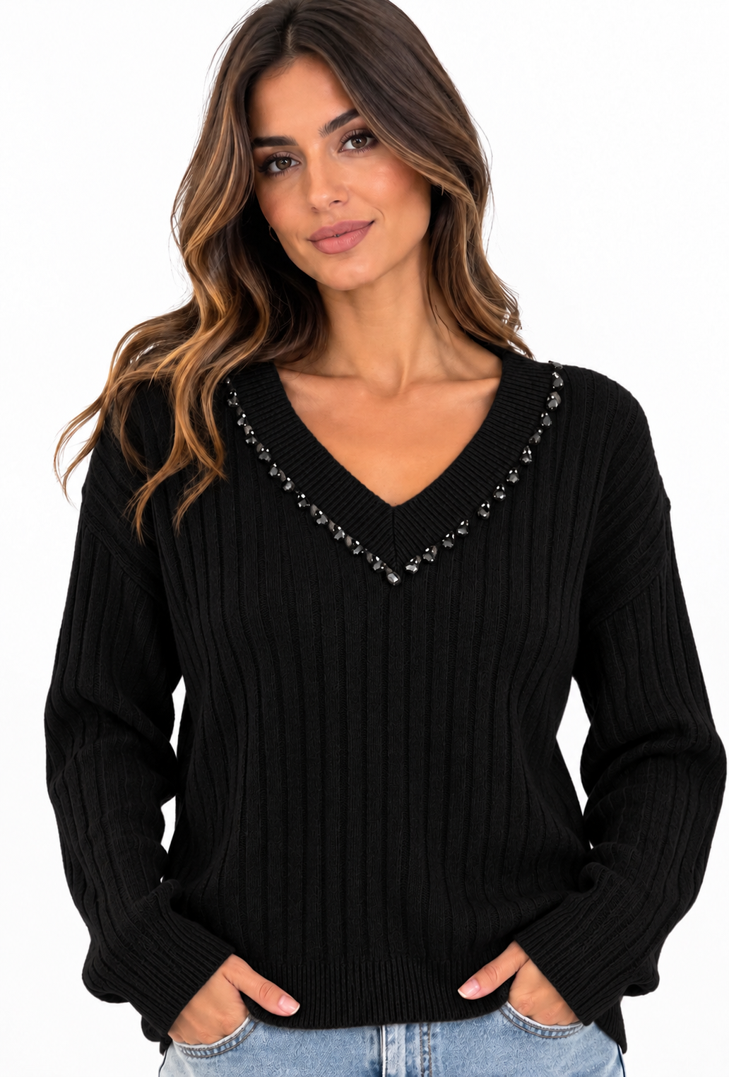 Maglia Crop Costina – You Decide
