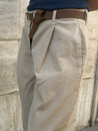 Pantalone largo+cinta.