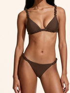 Costume Triangolo Nero - Marrone